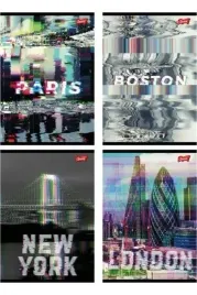 unipap-zeszyt-a5-60-kartek-kratka-glitched-city-opak-10-szt