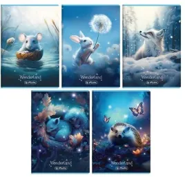 herlitz-wonderland-zeszyt-a5-32k-linia-podwojna-10-pack-mix-okladek