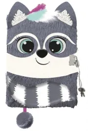 pamietnik-a5-st-majewski-96-kartek-z-klodka-i-wlochata-okladka-racoon