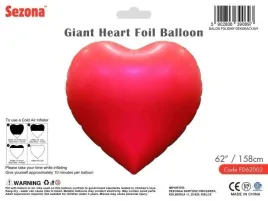 sezona-balon-foliowy-serce-czerwony-gigant-158-cm