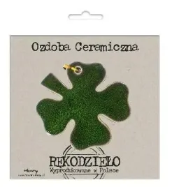 henry-ceramiczna-zawieszka-koniczyna-rekodzielo-polskie