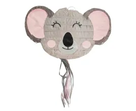 godan-piniata-koala-25-cm-na-sznurki-bezowo-rozowa
