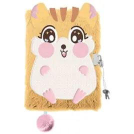 pamietnik-a5-z-klodka-3d-wlochacz-hamster-st-majewski-96-kartek