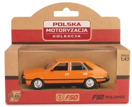 model-metalowy-fso-polonez-w-skali-1-43-daffi-kolekcja-prl-pomaranczowy