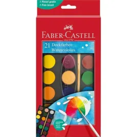 faber-castell-farby-szkolne-21-kol-30-mm-w-kasecie-z-pedzelkiem