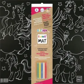 strigo-mata-do-rysowania-40x40-cm-czarna-z-kreda-unicorns-funny-mat