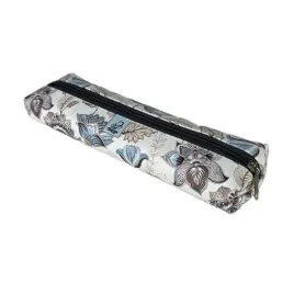 bee-bee-piornik-plaski-jamnik-paisley-kwiaty-kawowe-22x55-cm