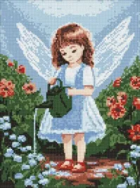 ideyka-diamentowa-mozaika-aniol-w-ogrodzie-30x40-cm-bez-ramy