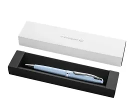pelikan-dlugopis-jazz-pastel-blue-matowy-obrotowy-chromowany-klips