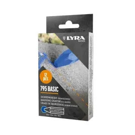 lyra-kredka-woskowa-economy-795-niebieska-12-szt-blister