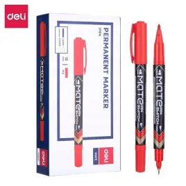 marker-permanentny-dwustronny-deli-10-05-mm-czerwony-12-szt