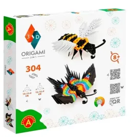 origami-3d-alex-zestaw-do-tworzenia-motyla-i-pszczoly-bez-kleju-8