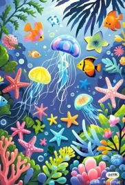 koh-i-noor-zestaw-do-malowania-po-numerach-rafa-koralowa-40x50-cm