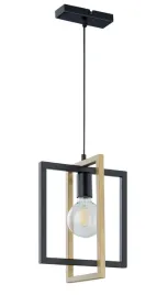 sigma-32230-eden-1-lampa-wiszaca-czarny-zloty