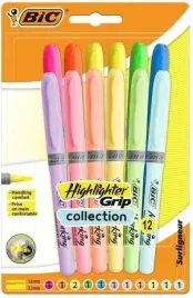 zakreslacze-pastelowe-bic-grip-zestaw-12-sztuk