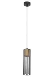 sigma-33449-fobia-1-lampa-wiszaca-czarny-zloty