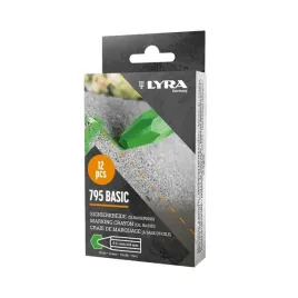 lyra-economy-kredka-woskowa-795-zielona-komplet-12-szt