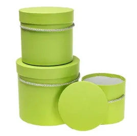 zestaw-pudelek-flower-box-rozette-3-szt-ciemnozielone-kwadratowe