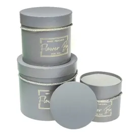 rozette-zestaw-3-pudelka-flower-box-szare-do-kompozycji-kwiatowych
