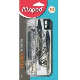 maped-zestaw-geometryczny-study-10-elementow-w-metalowym-pudelku