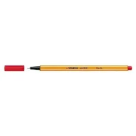 stabilo-cienkopis-point-czerwony-04-mm-opak-10-szt