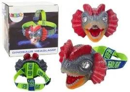 leantoys-latarka-czolowa-dinozaur-regulowana-3x-led-dla-dzieci