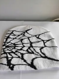 czapka-y2k-beanie-pajeczyna-spider-pajak-streetwear-drip