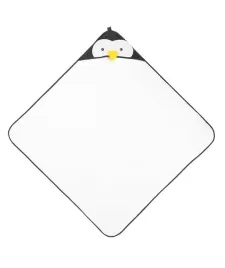 sensillo-okrycie-kapielowe-z-kapturem-pingwin-100x100-cm-white