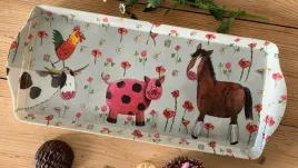 taca-kuchenna-melaminowa-alex-clark-zwierzeta-na-farmie-38x17-cm