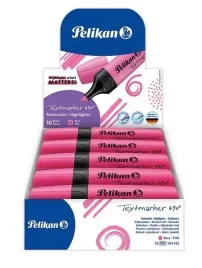 pelikan-zakreslacz-490-rozowy-3-grubosci-wklad-wodny-10-szt