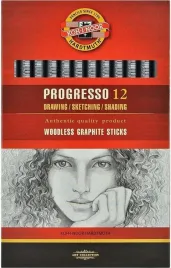 koh-i-noor-progresso-8911-olowki-bezdrzewne-grafitowe-8b-opak-12