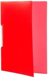 tetis-skoroszyt-pp-zaciskowy-a4-040-mm-czerwony-op-12-szt