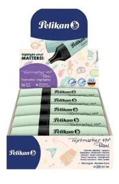 pelikan-zakreslacz-pastel-490-zielony-10-szt-ergonomiczny-twist-off