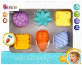 zestaw-sensorycznych-zabawek-bam-bam-dla-dzieci-6m-6-kolorowych-figur