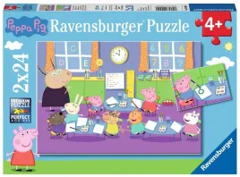 ravensburger-puzzle-dla-dzieci-2x24-elementy-swinka-peppa-i-klasa