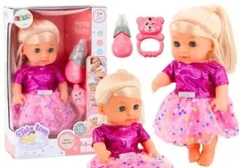 urocza-lalka-leantoys-w-rozowej-sukience-z-dzwiekiem-i-butelka-28cm