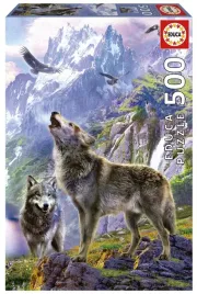 puzzle-educa-500-elementow-wilki-w-gorach-dla-fanow-przyrody-10
