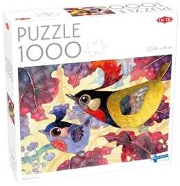 puzzle-1000-elementow-ptaki-akwarelowe-tactic