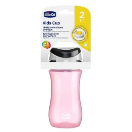 chicco-kubek-350-ml-z-twardym-ustnikiem-i-uchwytem-rozowy