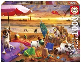 puzzle-educa-1000-elementow-psy-na-plazy-tradycja-i-jakosc-od-1894-roku