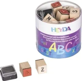 heyda-zestaw-drewnianych-stempli-alfabet-30-szt-z-poduszka-czarna