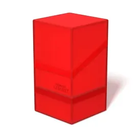 ultimate-guard-pudelko-boulder-n-tray-100-rubinowe