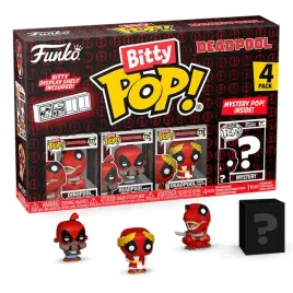 funko-pop-dinopool-bitty-pop-marvel-figurki-winylowe-zestaw-4-szt