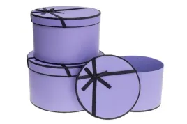 flower-box-rozette-pudelka-z-kokarda-purpurowe-zestaw-3-sztuki