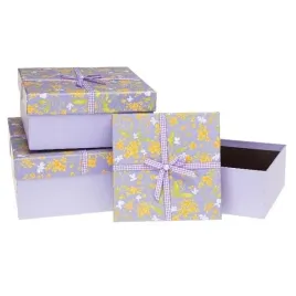 rozette-zestaw-3-pudelek-prezentowych-fiolet-z-zoltymi-kwiatami