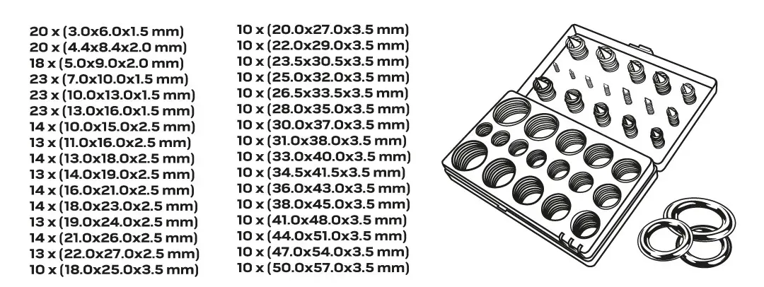 oringi-gumowe-419-sztuk-stan-nowy