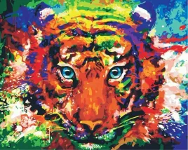 hobby-maniak-pl-malowanie-po-numerach-tygrys-kolorowy-40x50-cm