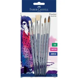 faber-castell-zestaw-6-pedzli-kreatywnych-okragle-i-plaskie