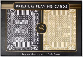 eleganckie-karty-do-gry-peter-pauper-press-zestaw-czarno-zloty-104-szt