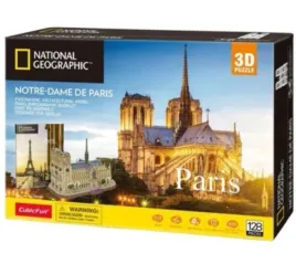 puzzle-3d-notre-dame-national-geographic-od-cubic-fun-128-el-edukacyjne